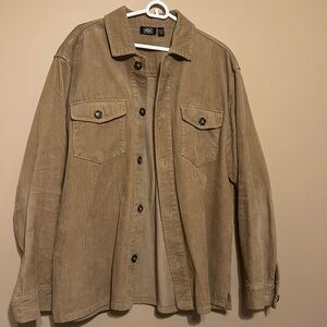 Men’s Shacket Corduroy Large
